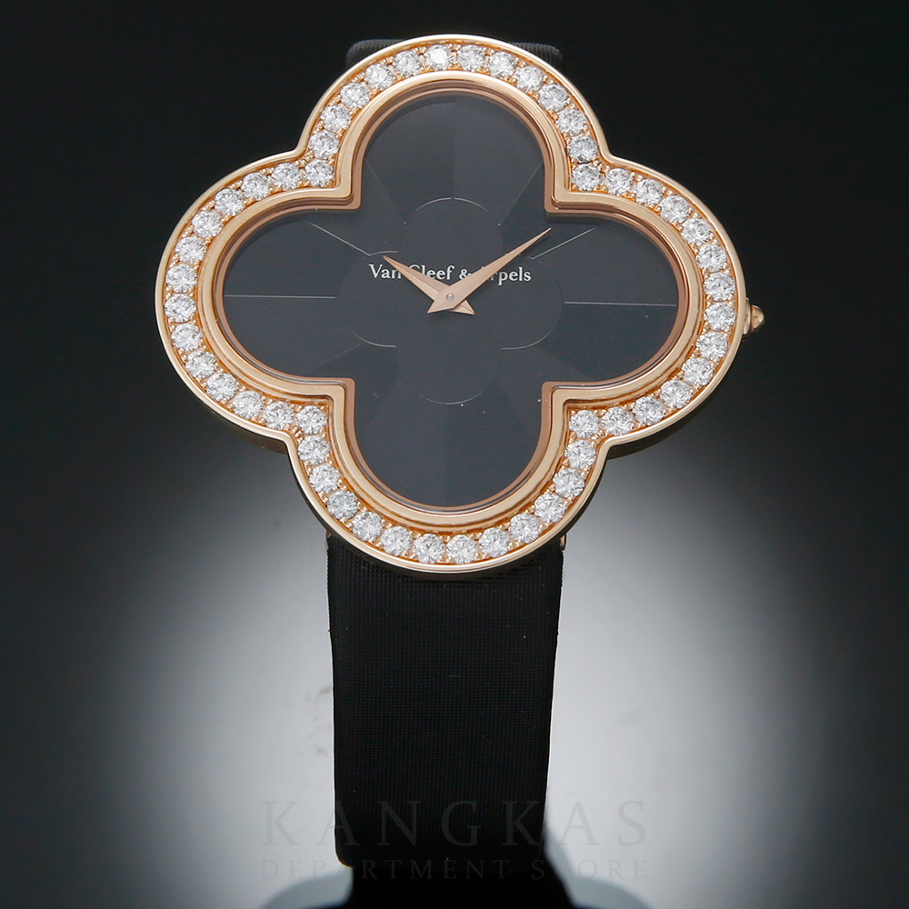 Van Cleef &Arpels(USED) 반클리프앤아펠 알함브라 골드 다이아 워치 라지