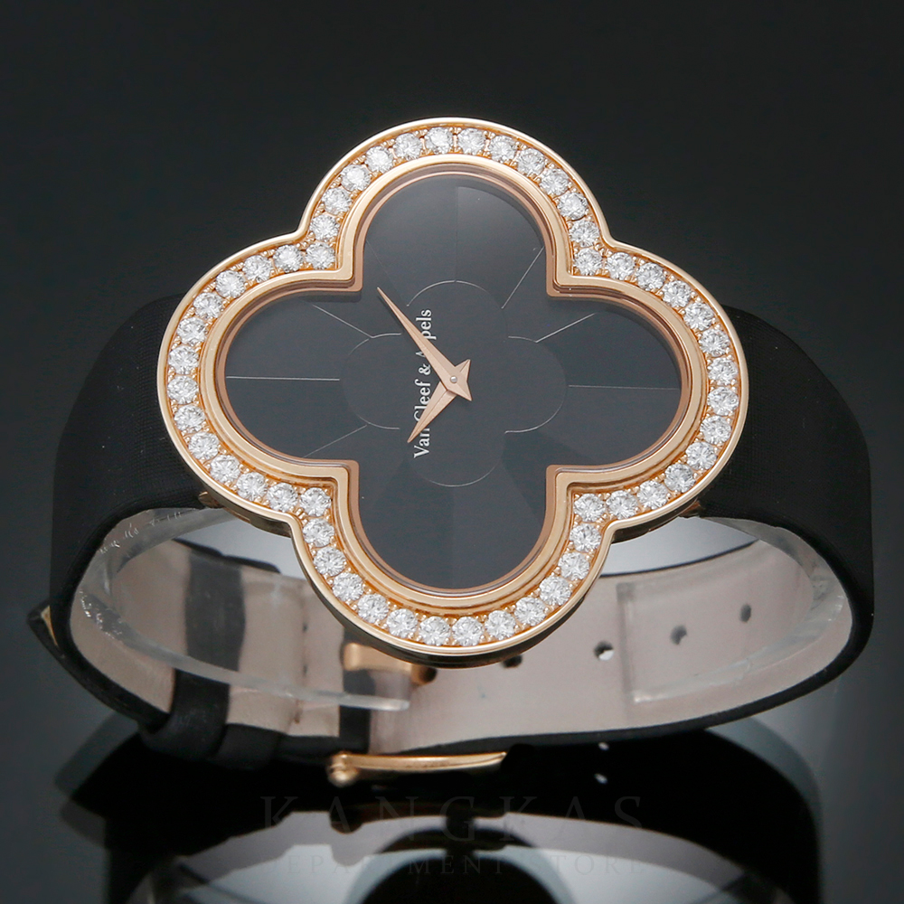 Van Cleef &Arpels(USED) 반클리프앤아펠 알함브라 골드 다이아 워치 라지