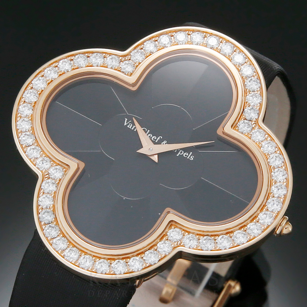 Van Cleef &Arpels(USED) 반클리프앤아펠 알함브라 골드 다이아 워치 라지