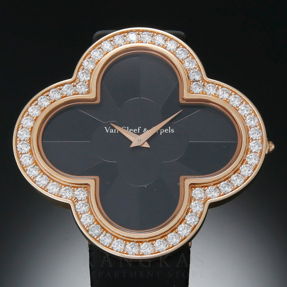 Van Cleef &Arpels(USED) 반클리프앤아펠 알함브라 골드 다이아 워치 라지