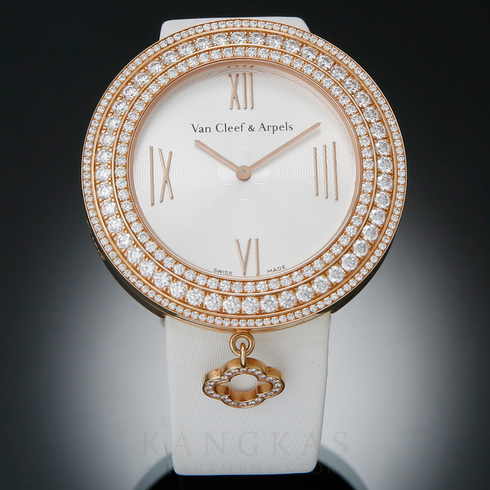 Van Cleef &Arpels(USED) 반클리프앤아펠 골드 다이아 참워치 라지