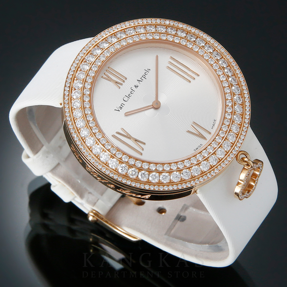 Van Cleef &Arpels(USED) 반클리프앤아펠 골드 다이아 참워치 라지