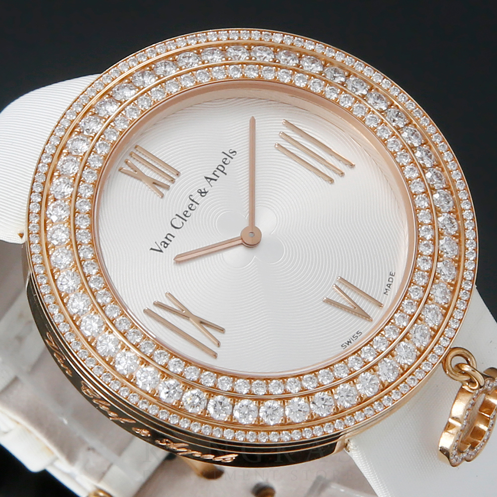 Van Cleef &Arpels(USED) 반클리프앤아펠 골드 다이아 참워치 라지