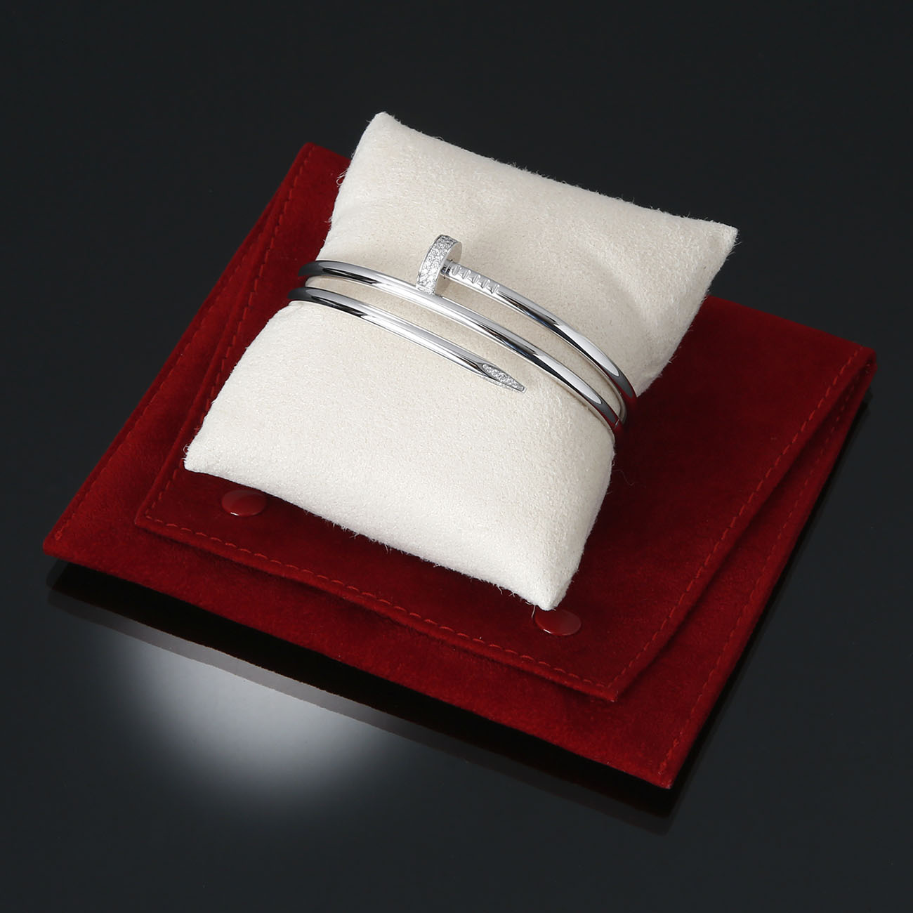 CARTIER(USED) 까르띠에 저스트 앵 끌루 다이아 브레이슬릿 #18