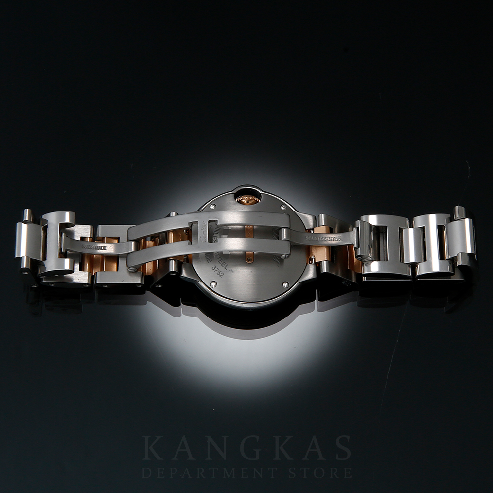 CARTIER(USED)까르띠에 발롱블루 28 콤비 다이아