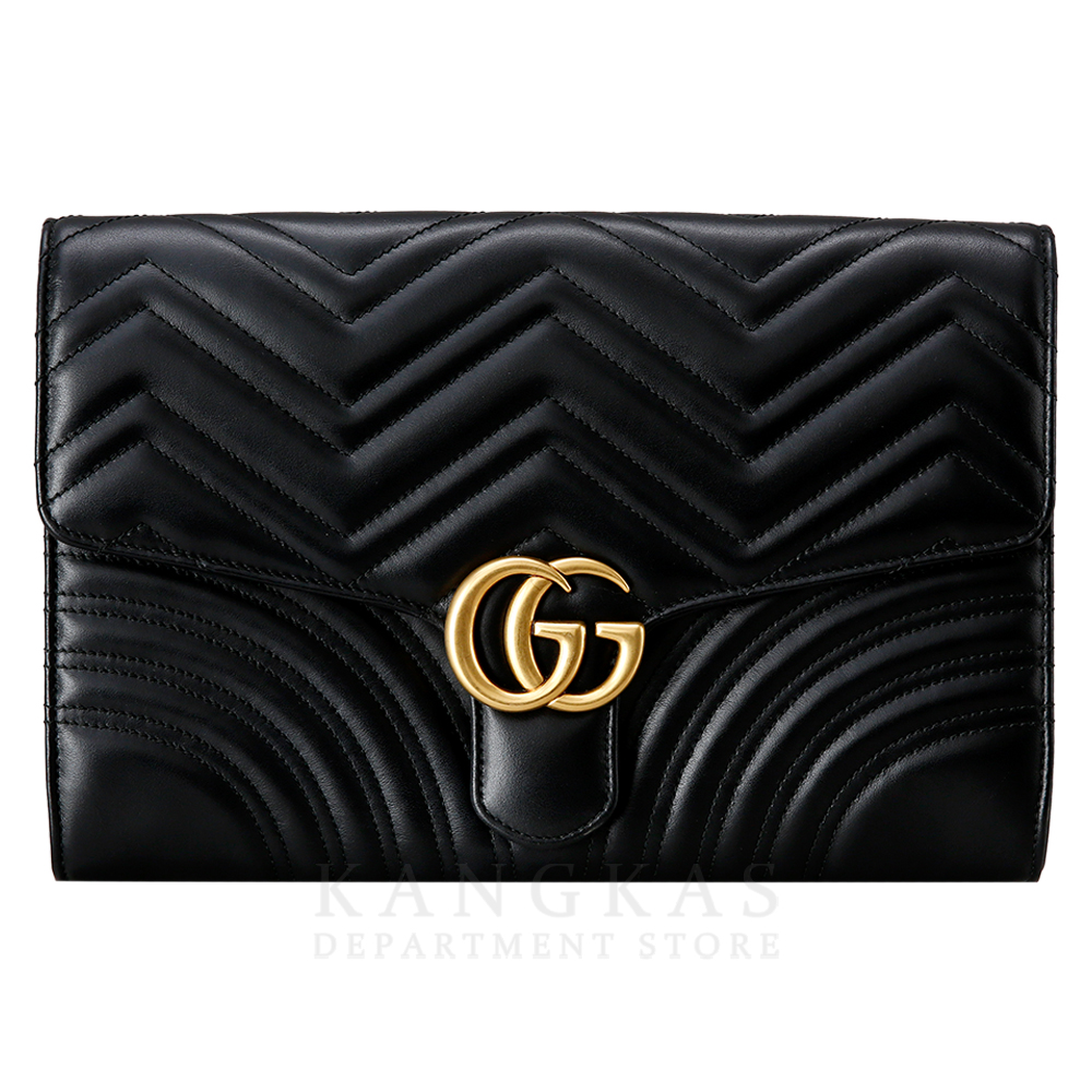 GUCCI(USED)구찌 마몽트 마틀라세 플랩 클러치