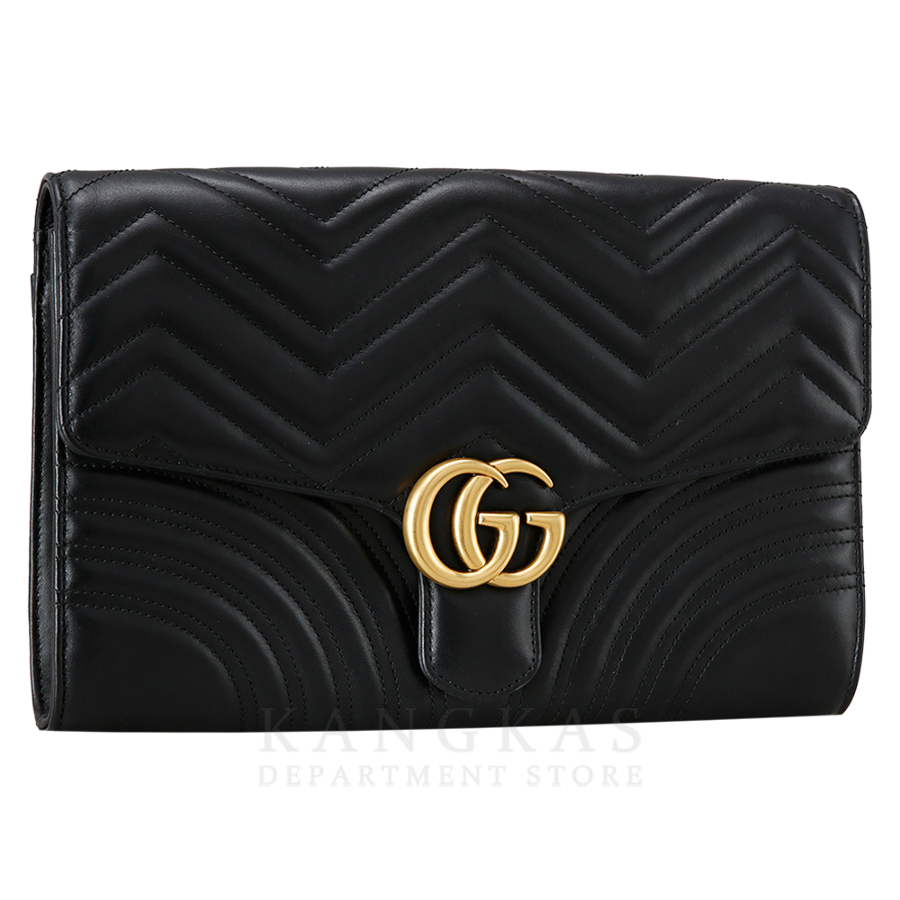 GUCCI(USED)구찌 마몽트 마틀라세 플랩 클러치