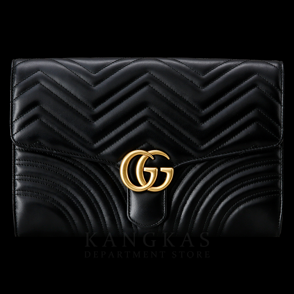 GUCCI(USED)구찌 마몽트 마틀라세 플랩 클러치
