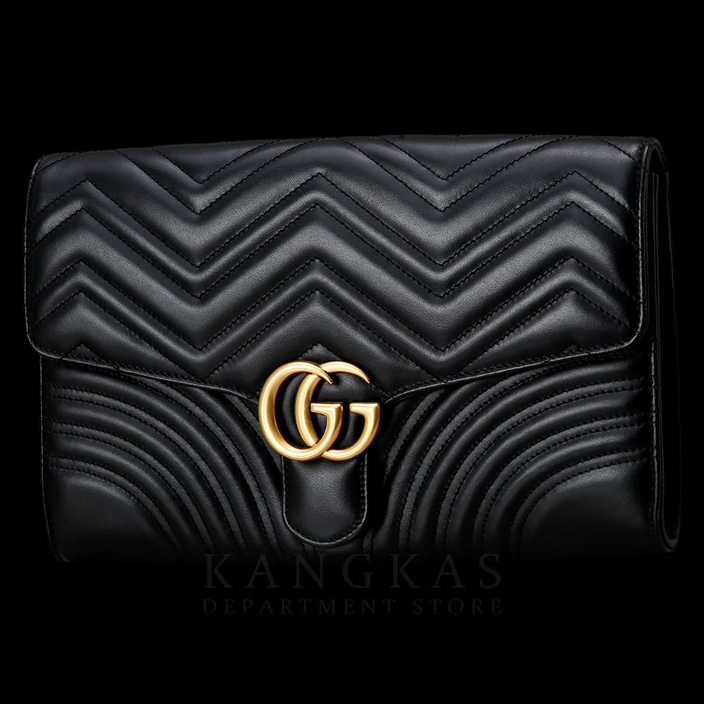 GUCCI(USED)구찌 마몽트 마틀라세 플랩 클러치