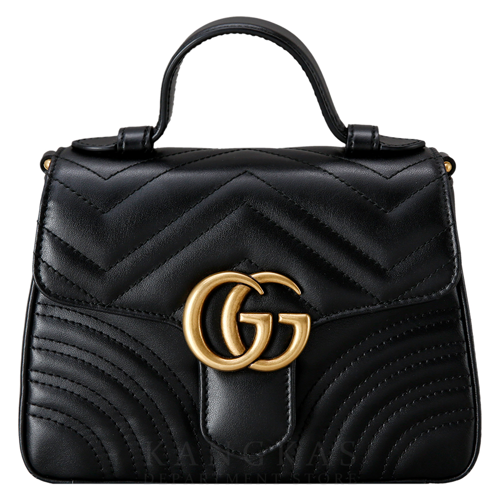 GUCCI(USED)구찌 547260 GG마몽 마틀라세 탑 핸들백