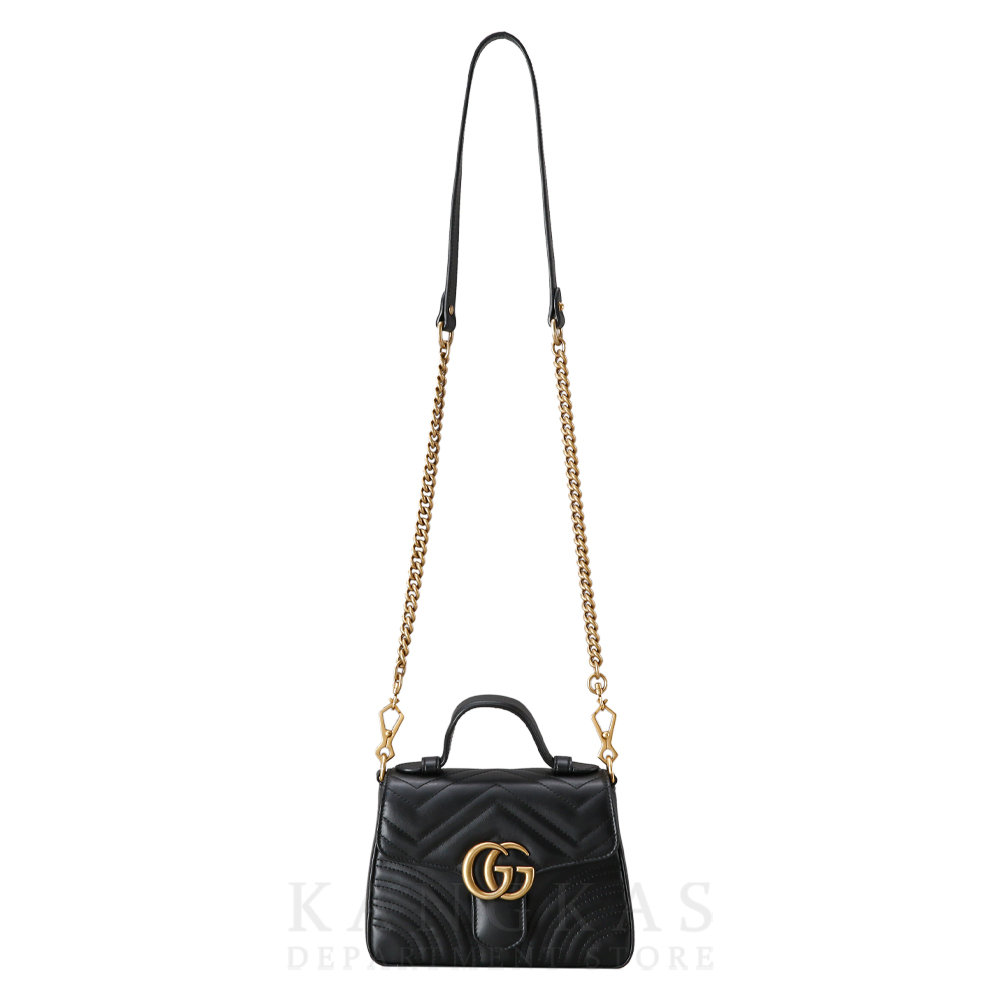 GUCCI(USED)구찌 547260 GG마몽 마틀라세 탑 핸들백