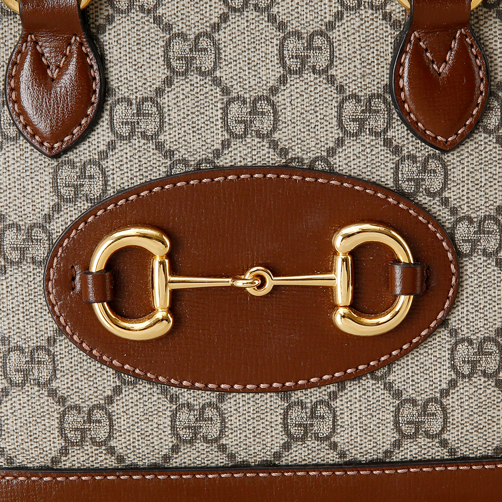 GUCCI(USED)구찌 640716 1955 홀스빗 탑 핸들백