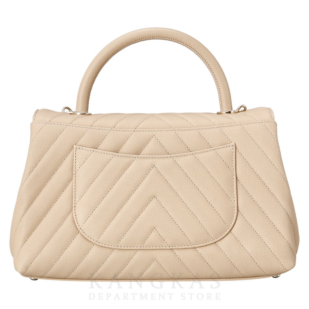 CHANEL(USED)샤넬 캐비어 코코핸들 미듐