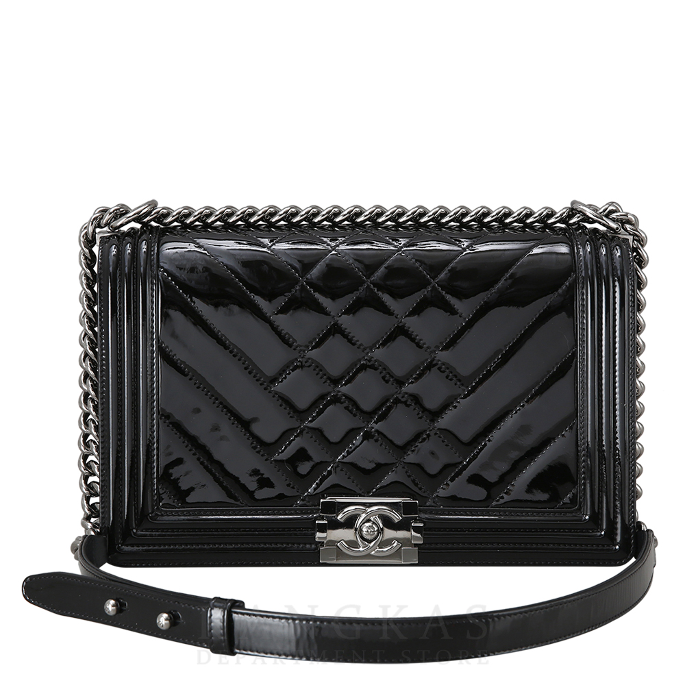 CHANEL(USED) 샤넬 시즌 보이샤넬 페이던트 라지