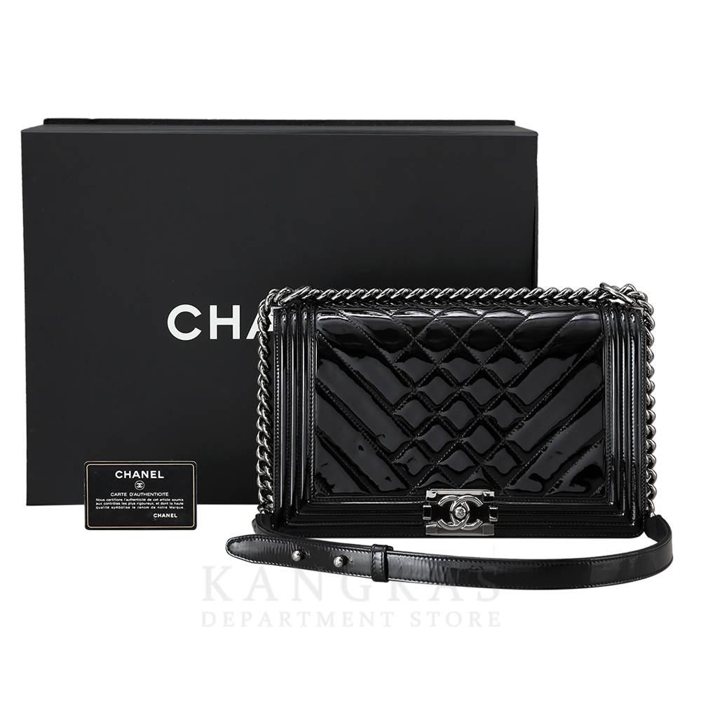 CHANEL(USED) 샤넬 시즌 보이샤넬 페이던트 라지