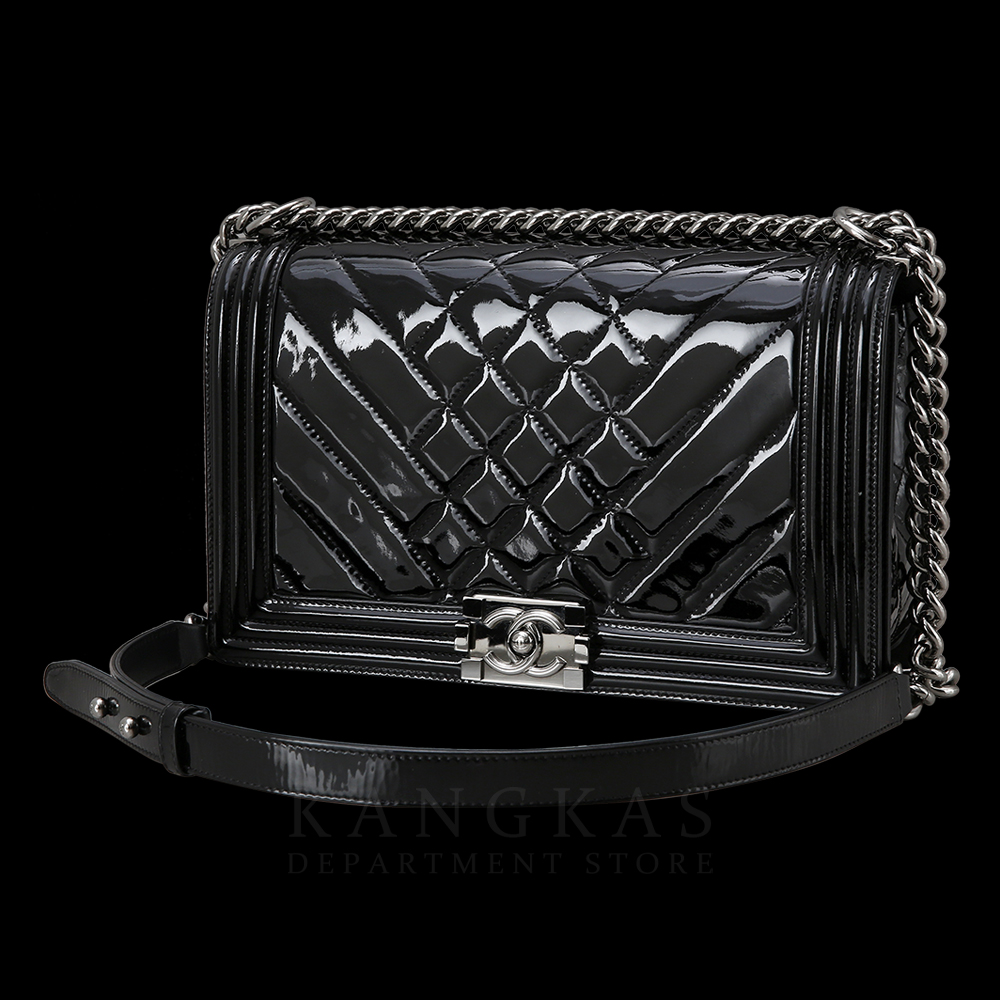 CHANEL(USED) 샤넬 시즌 보이샤넬 페이던트 라지
