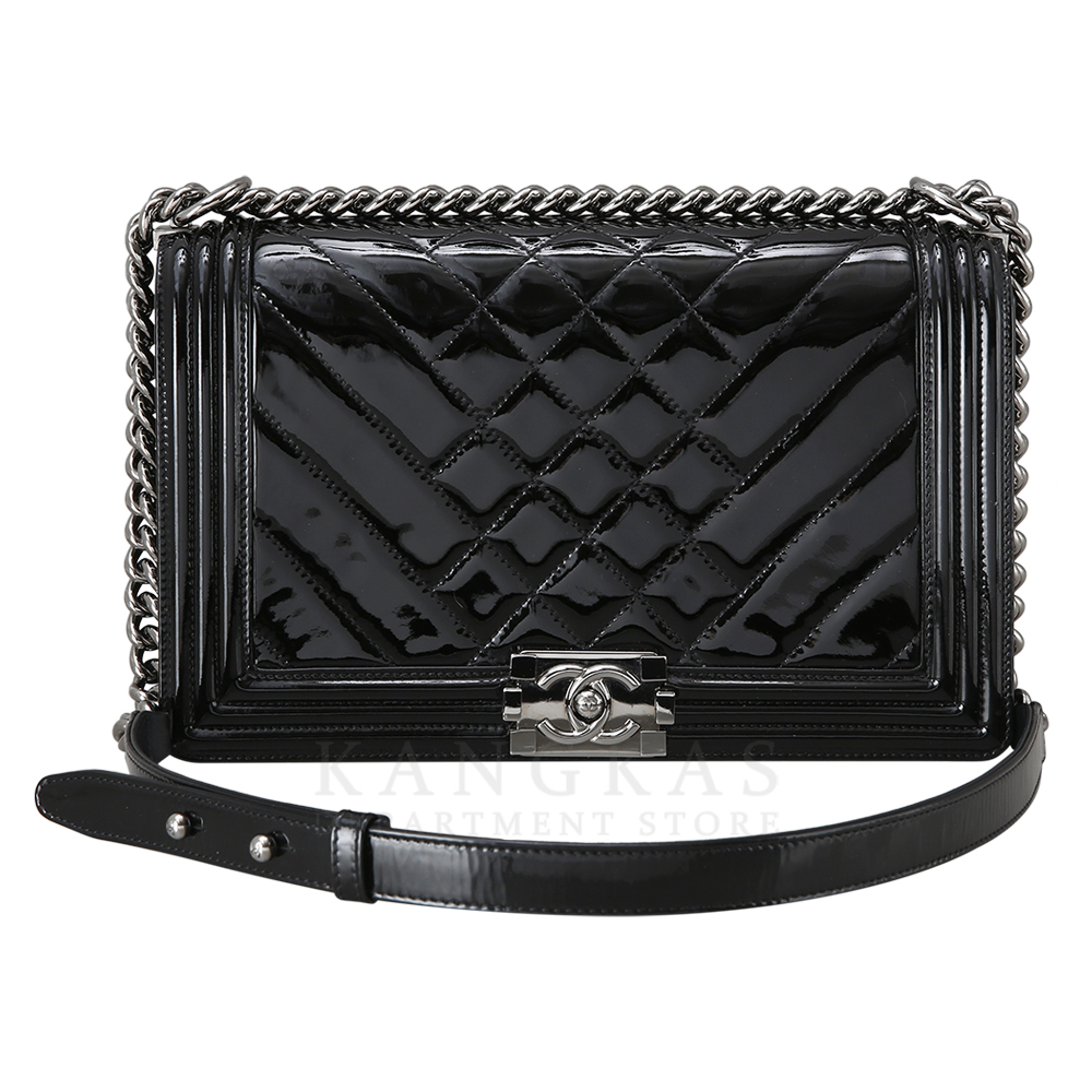 CHANEL(USED) 샤넬 시즌 보이샤넬 페이던트 라지