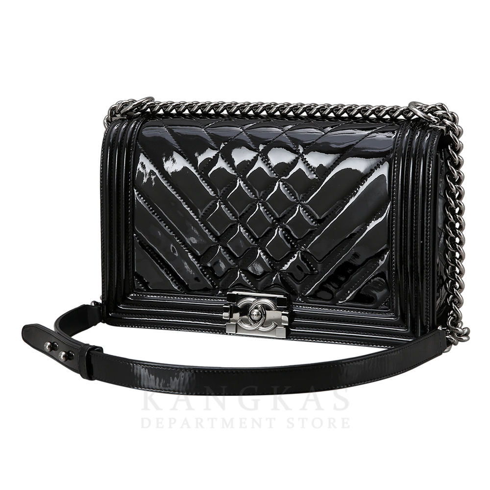 CHANEL(USED) 샤넬 시즌 보이샤넬 페이던트 라지