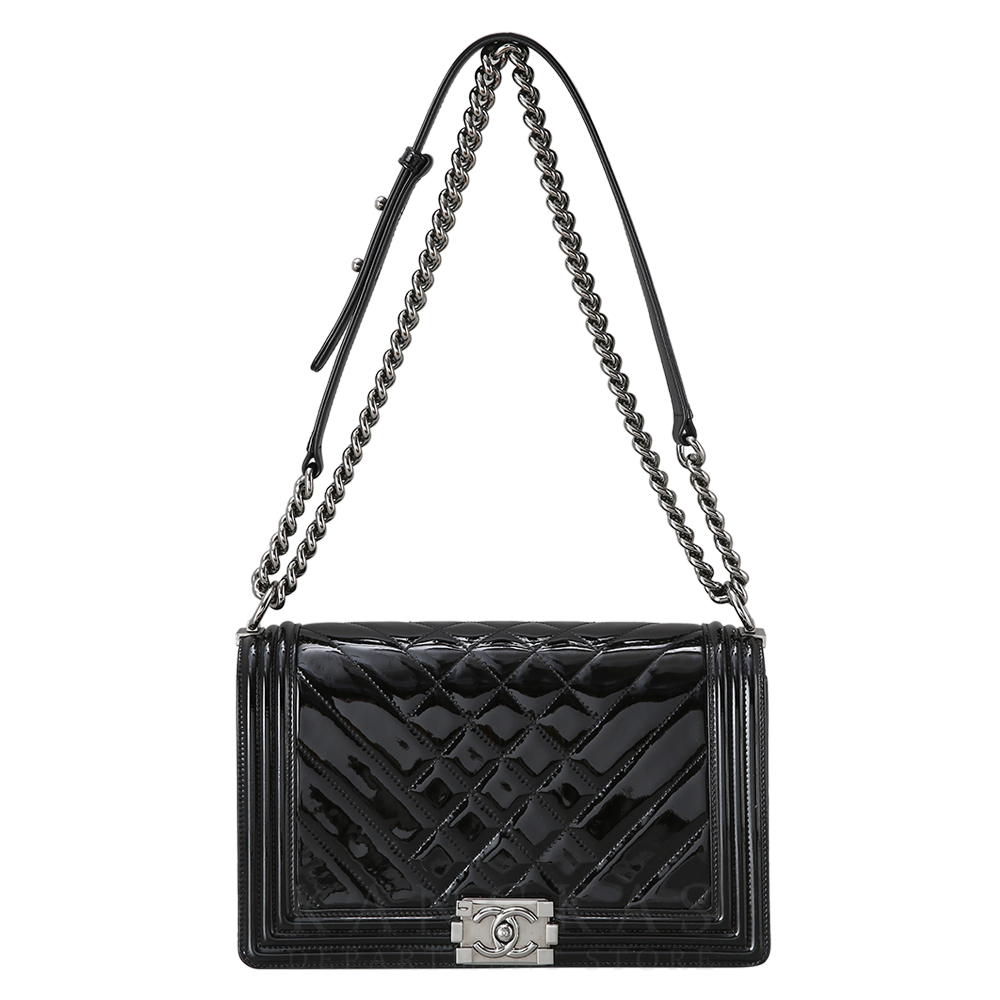 CHANEL(USED) 샤넬 시즌 보이샤넬 페이던트 라지