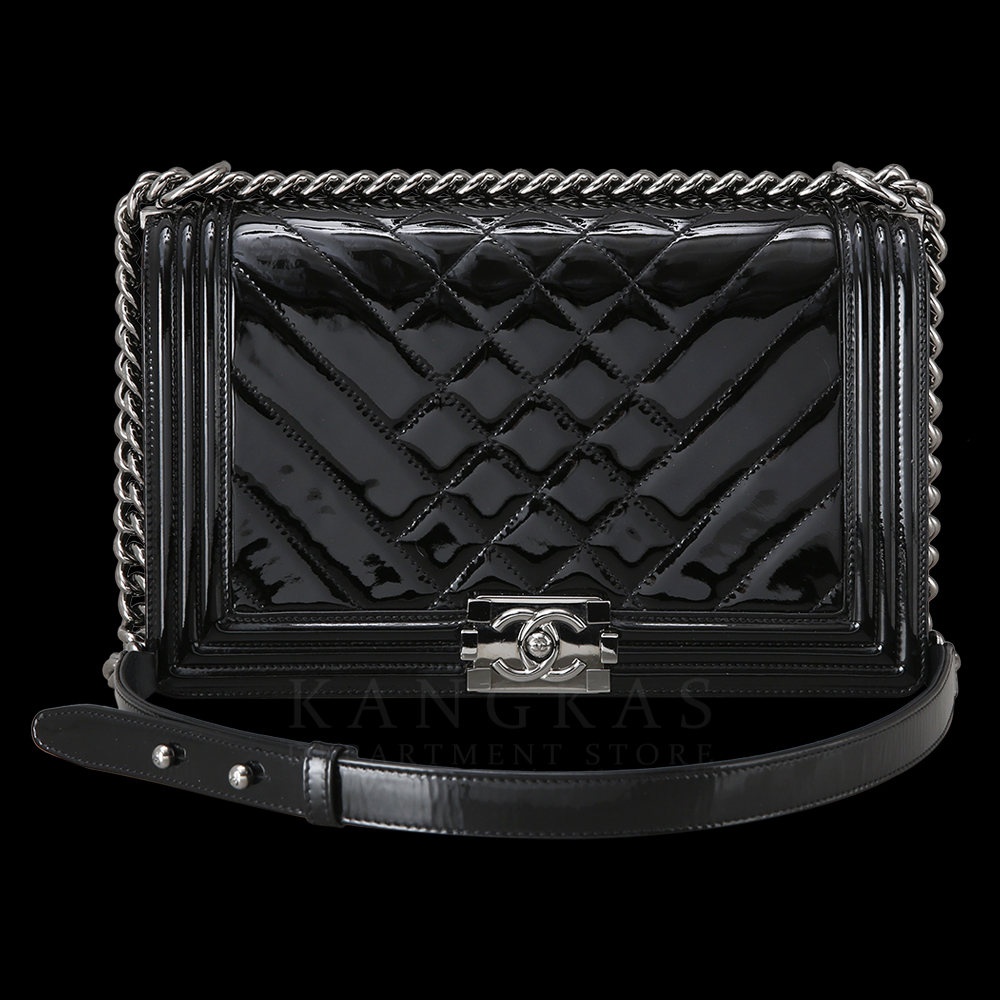 CHANEL(USED) 샤넬 시즌 보이샤넬 페이던트 라지