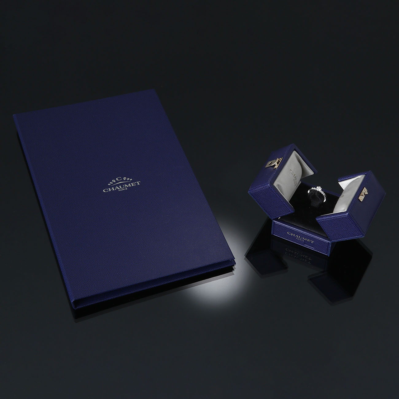 CHAUMET(USED)쇼메 BEE MY LOVE 솔리테어 링 #47