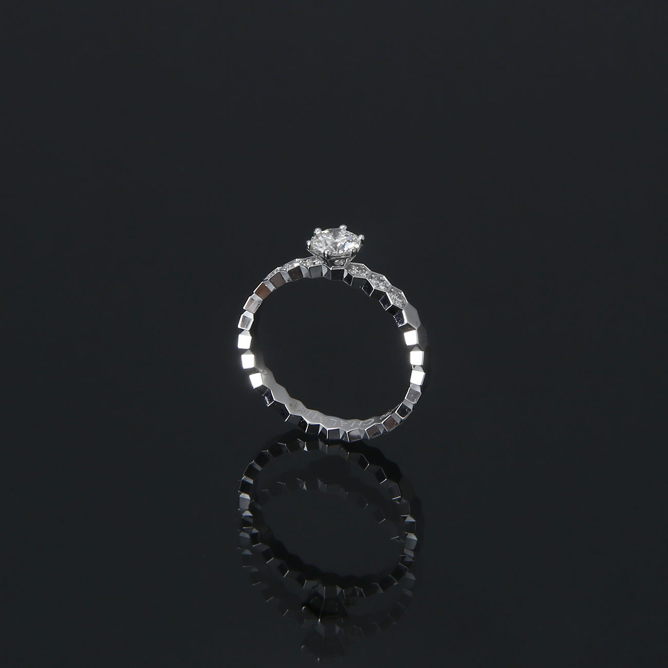 CHAUMET(USED)쇼메 BEE MY LOVE 솔리테어 링 #47