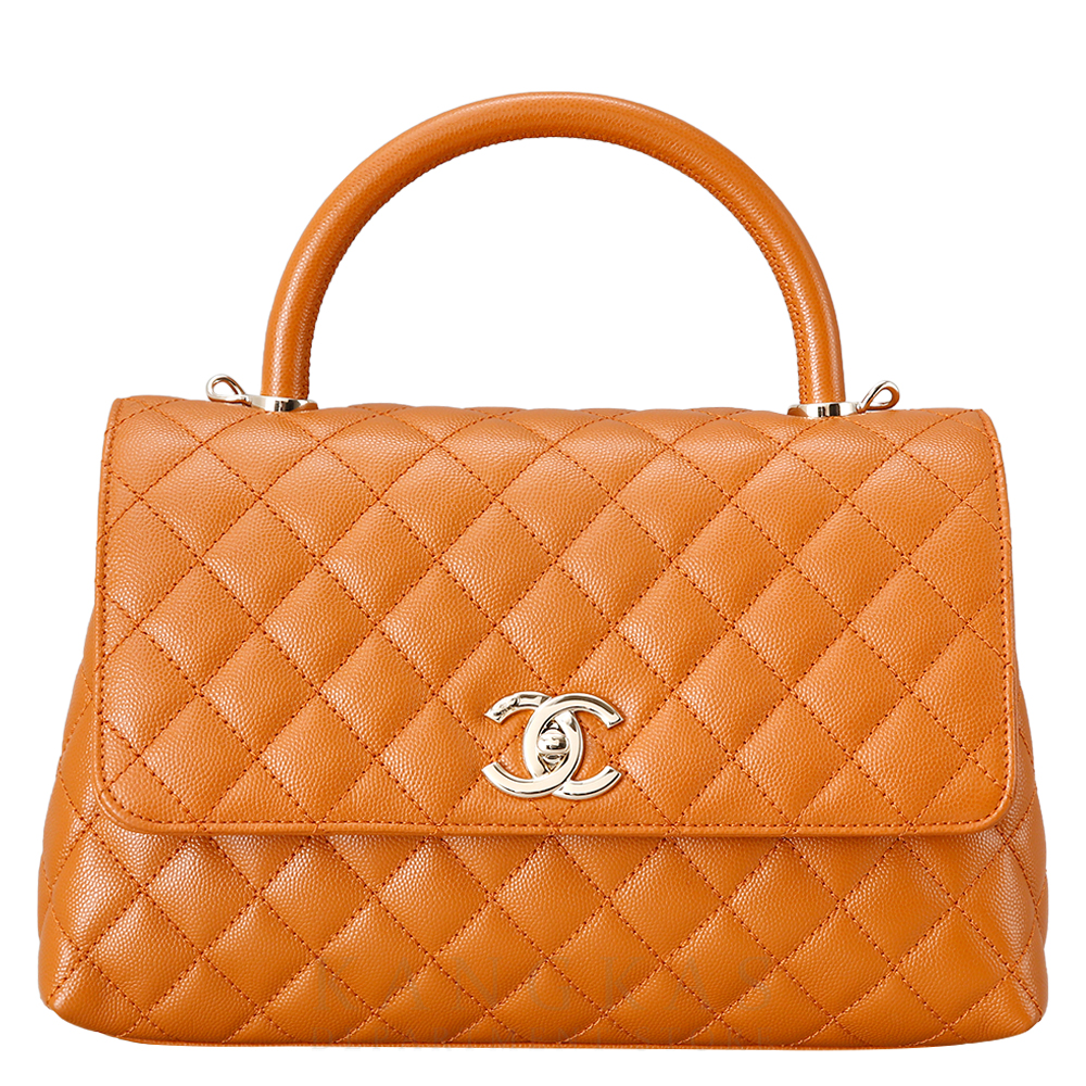 CHANEL(USED)샤넬 캐비어 코코핸들 미듐
