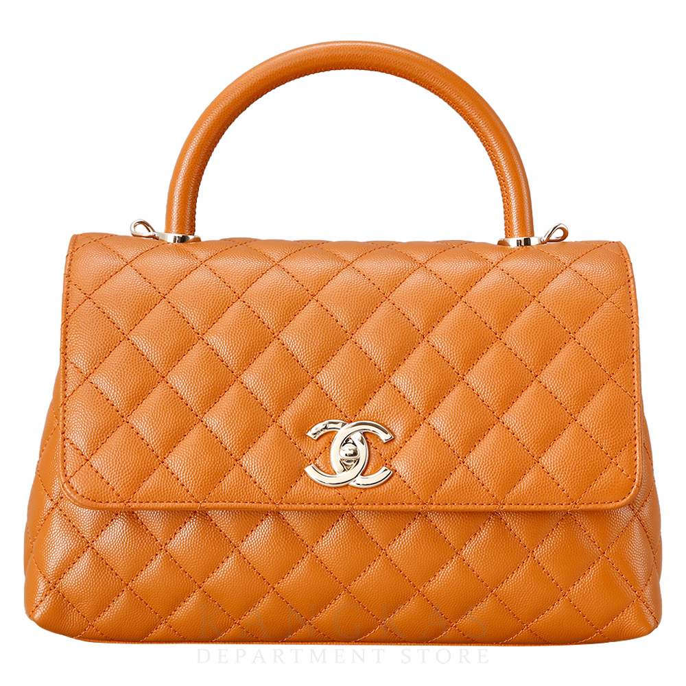 CHANEL(USED)샤넬 캐비어 코코핸들 미듐