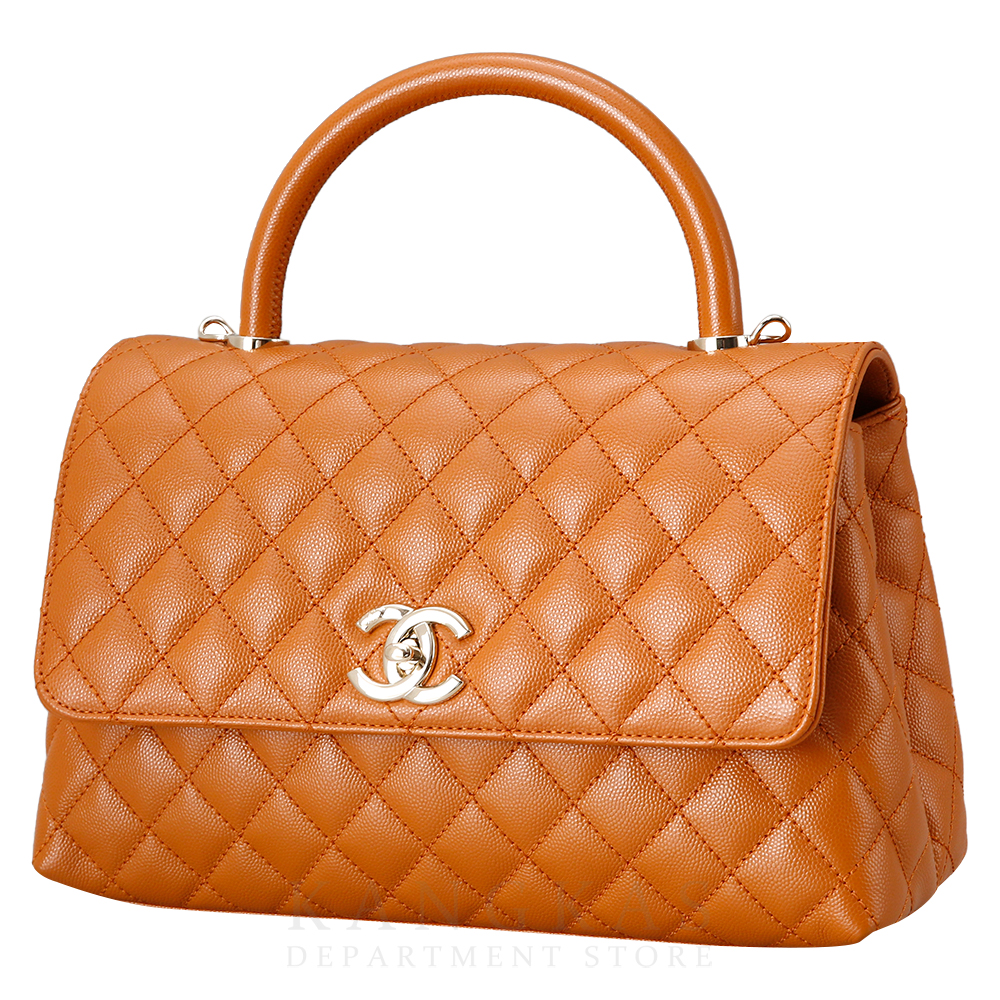 CHANEL(USED)샤넬 캐비어 코코핸들 미듐