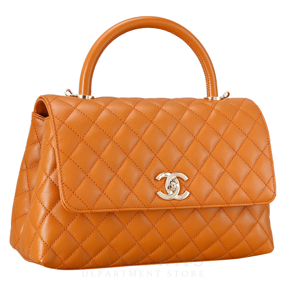 CHANEL(USED)샤넬 캐비어 코코핸들 미듐