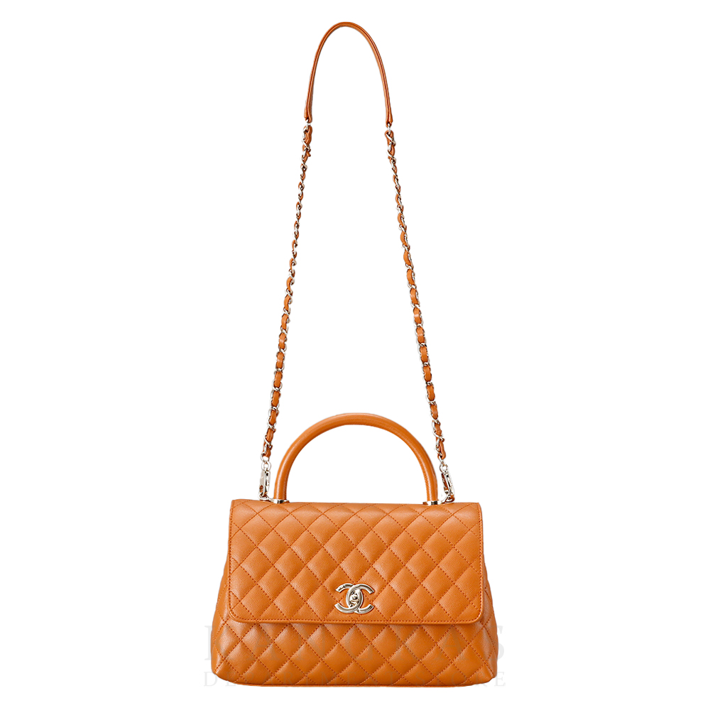 CHANEL(USED)샤넬 캐비어 코코핸들 미듐