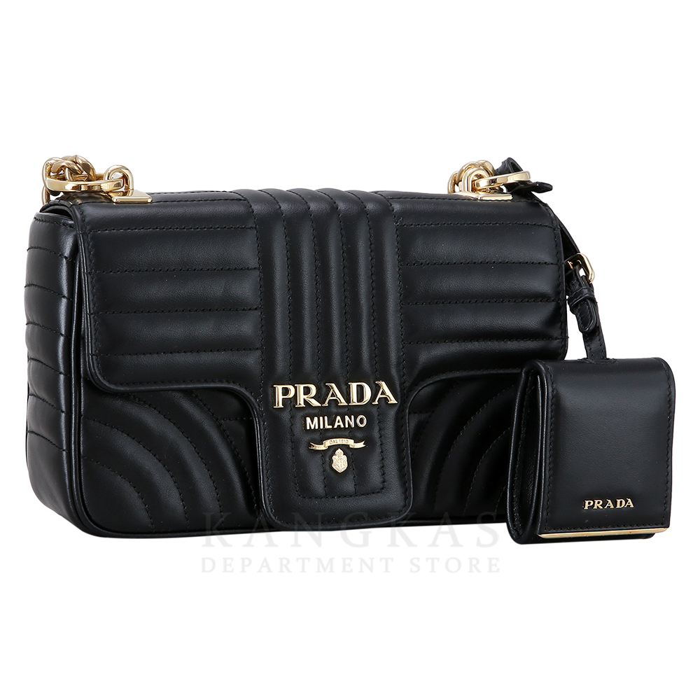PRADA(USED)프라다 1BD107 다이아그램 체인 숄더백