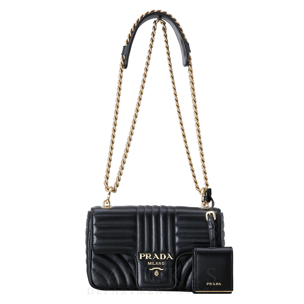 PRADA(USED)프라다 1BD107 다이아그램 체인 숄더백