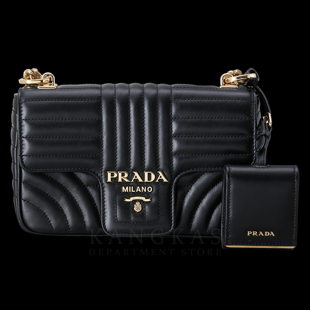 PRADA(USED)프라다 1BD107 다이아그램 체인 숄더백
