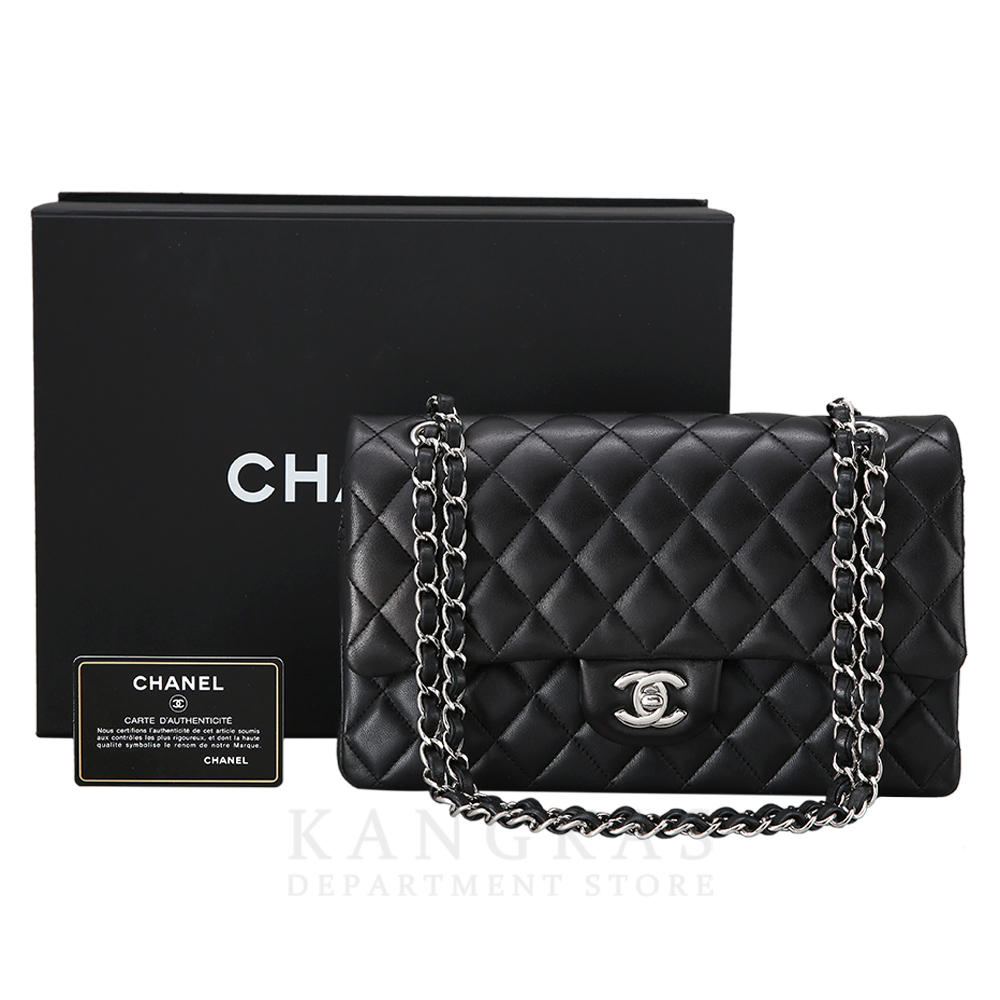 CHANEL(USED)샤넬 클래식 램스킨 미듐