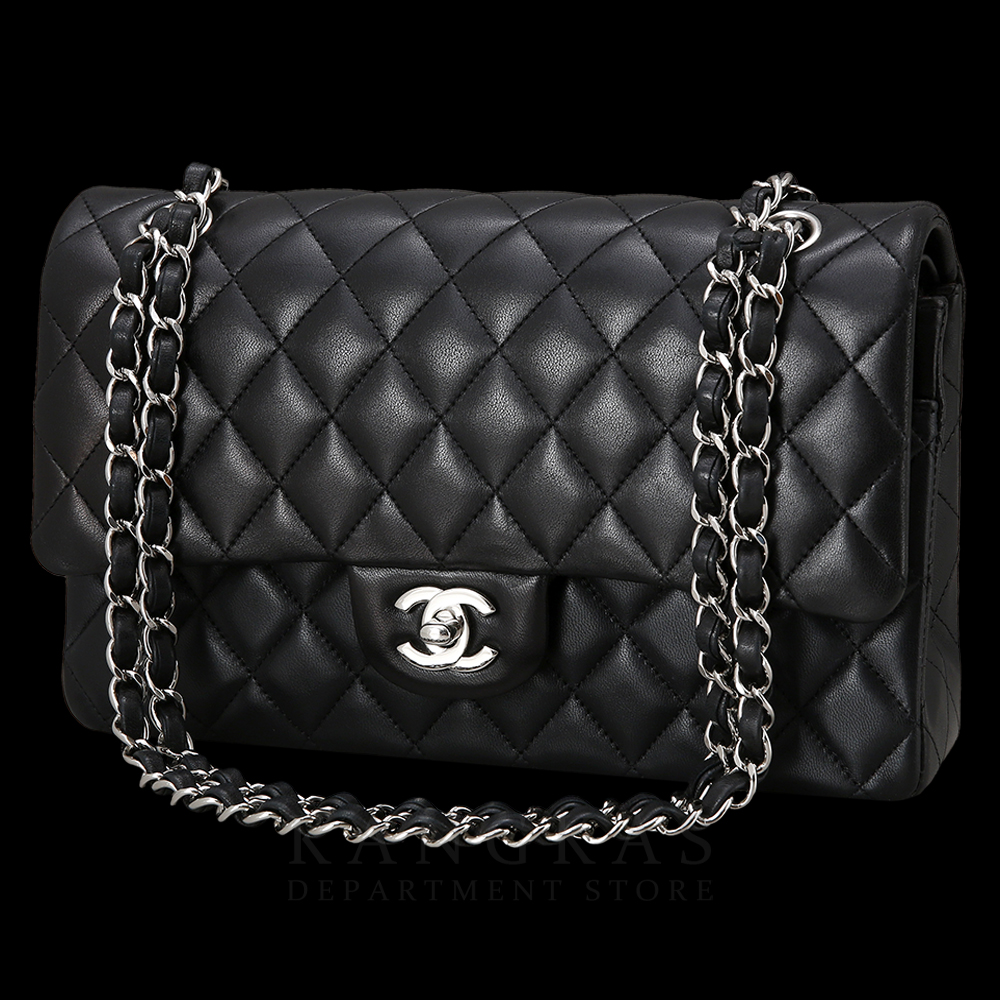 CHANEL(USED)샤넬 클래식 램스킨 미듐