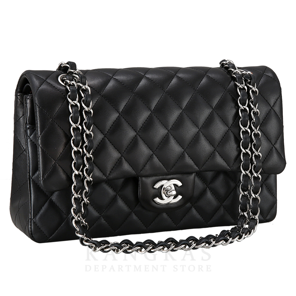 CHANEL(USED)샤넬 클래식 램스킨 미듐