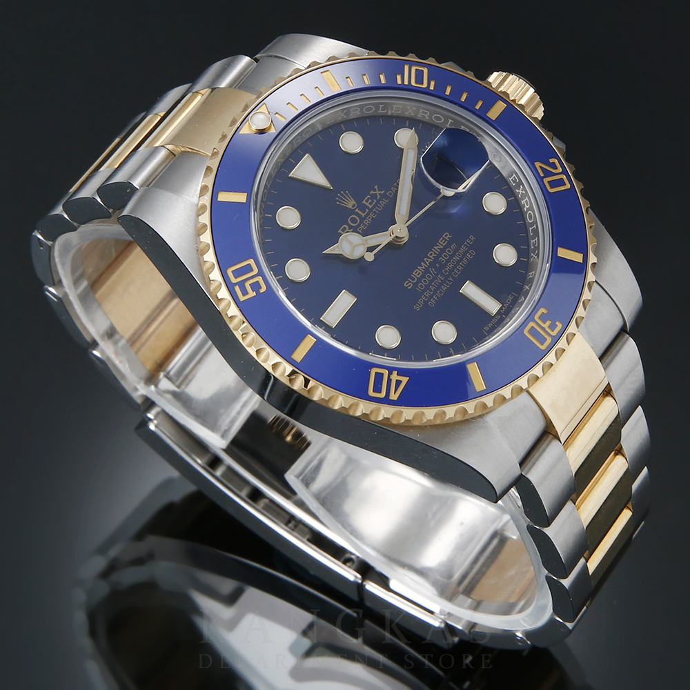 ROLEX(USED)로렉스 서브마리너 콤비 청판 116613LB