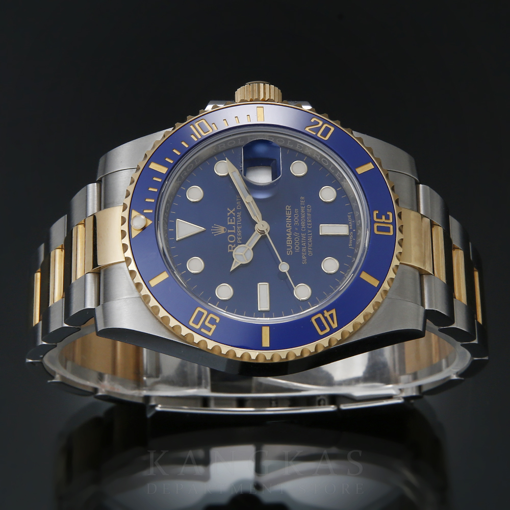 ROLEX(USED)로렉스 서브마리너 콤비 청판 116613LB