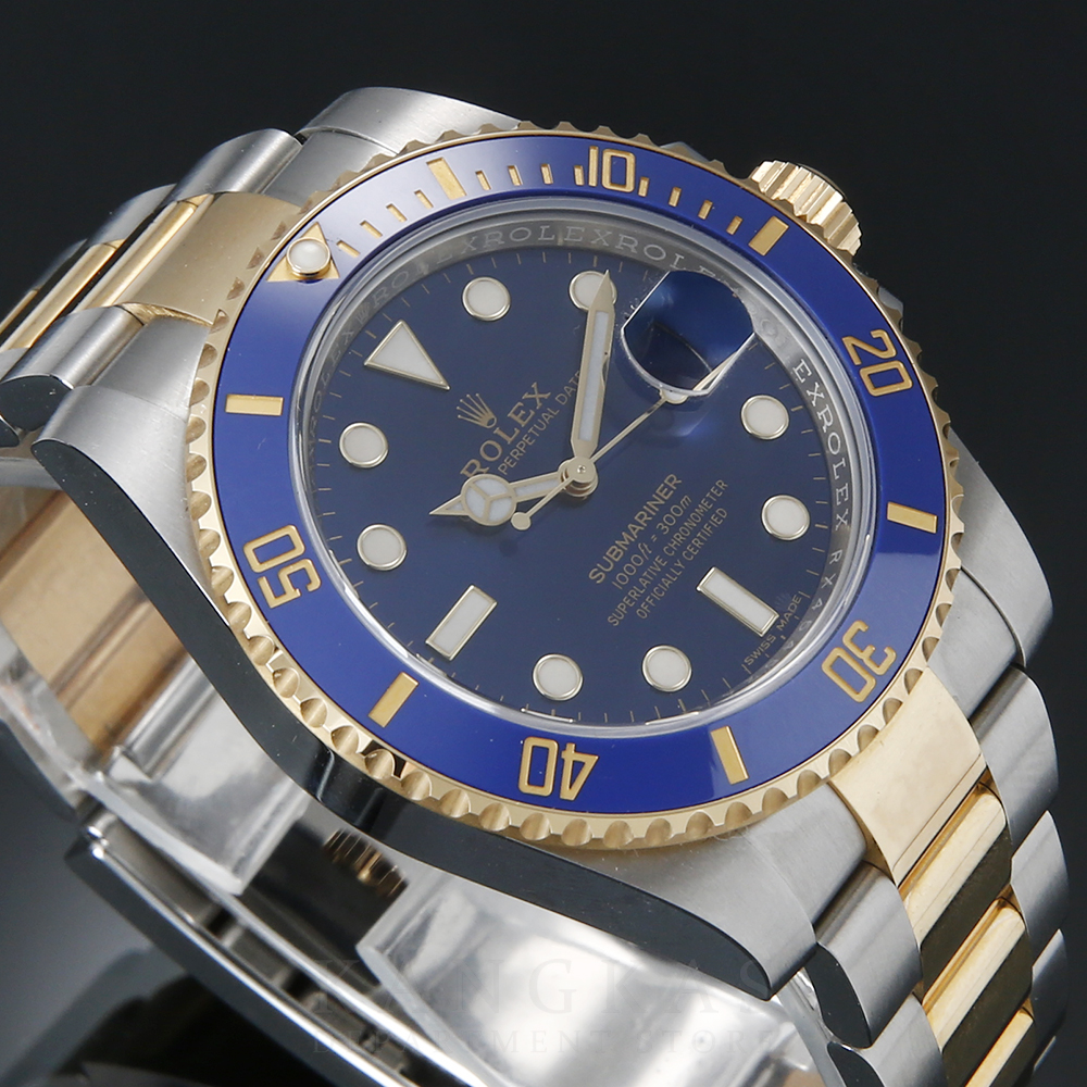 ROLEX(USED)로렉스 서브마리너 콤비 청판 116613LB