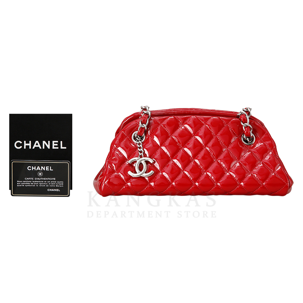 CHANEL(USED)샤넬 페이던트 체인 숄더백 레드