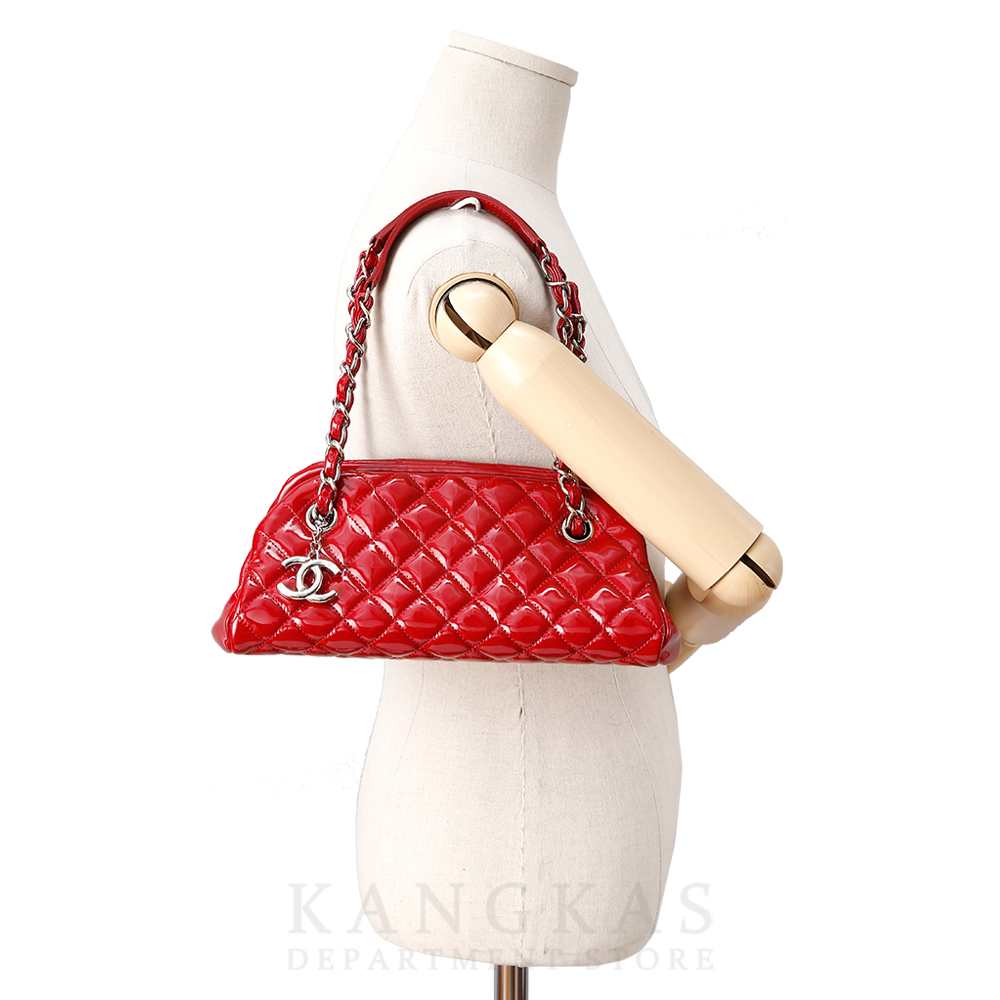 CHANEL(USED)샤넬 페이던트 체인 숄더백 레드