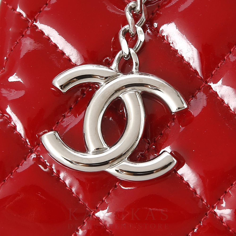 CHANEL(USED)샤넬 페이던트 체인 숄더백 레드