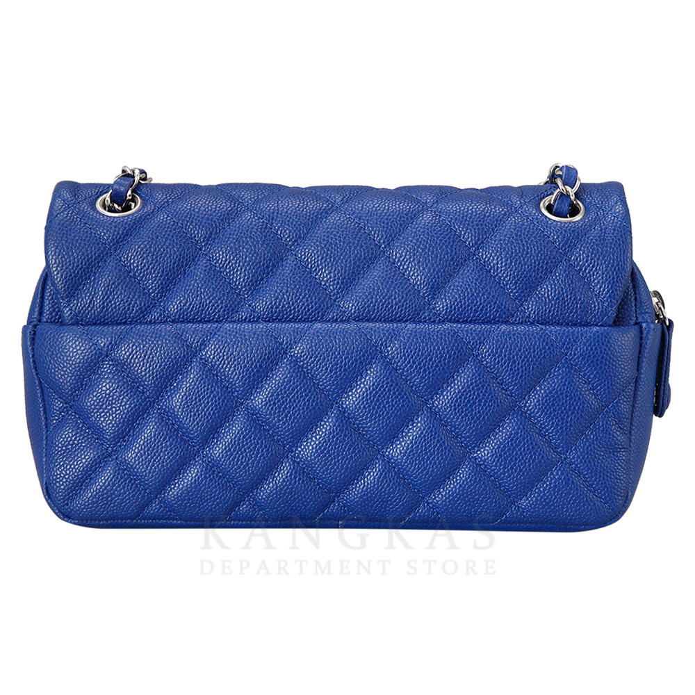 CHANEL(USED) 샤넬 지퍼 이지 플랩백 블루