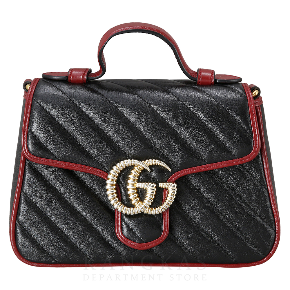 GUCCI(USED)구찌 583571 GG마몽 미니 탑 핸들백