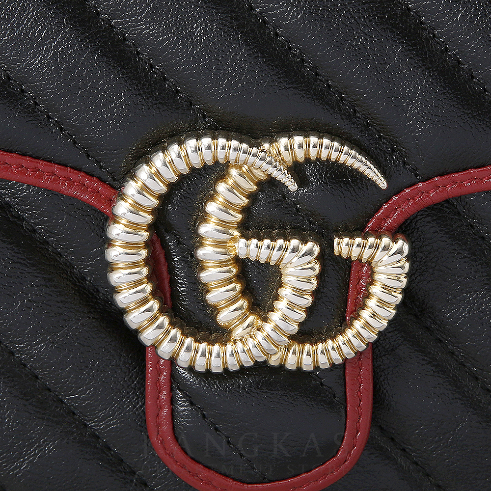 GUCCI(USED)구찌 583571 GG마몽 미니 탑 핸들백