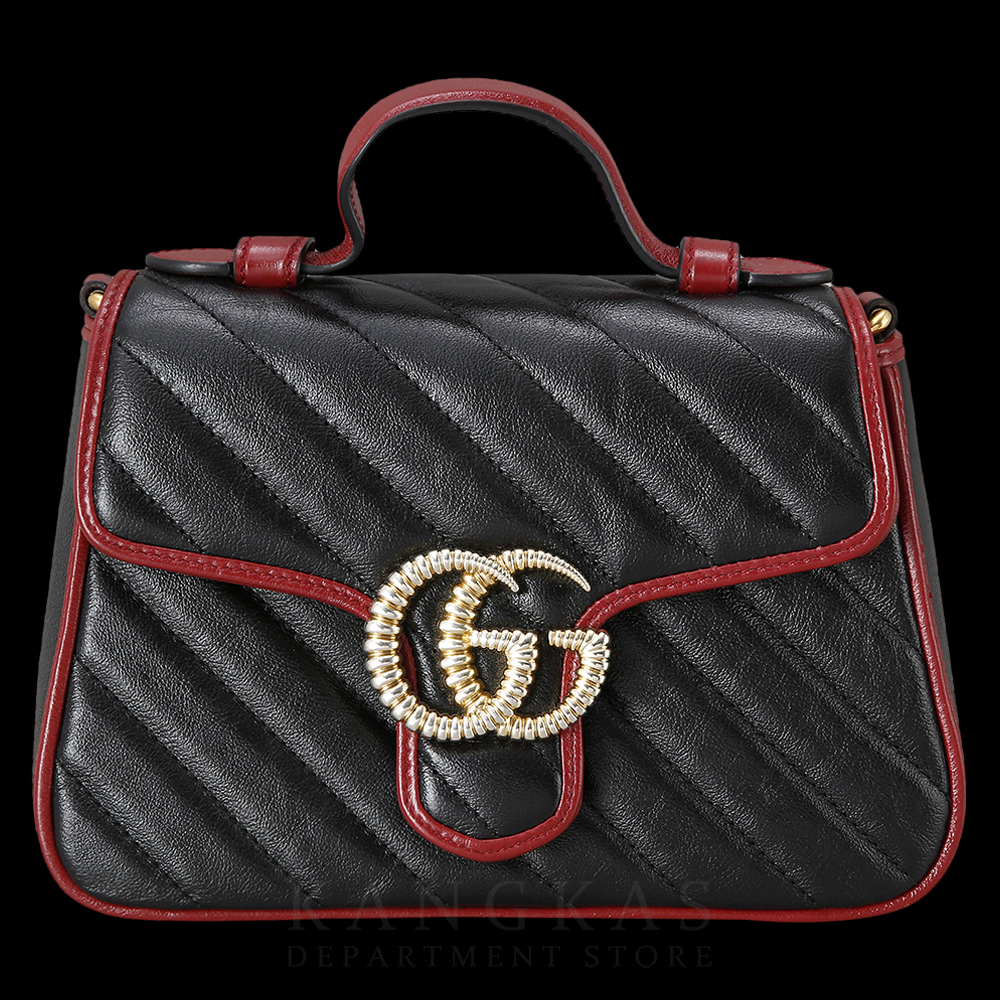 GUCCI(USED)구찌 583571 GG마몽 미니 탑 핸들백