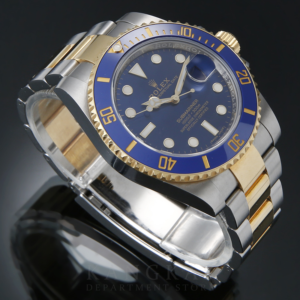 ROLEX(USED)로렉스 서브마리너 콤비 청판 116613LB