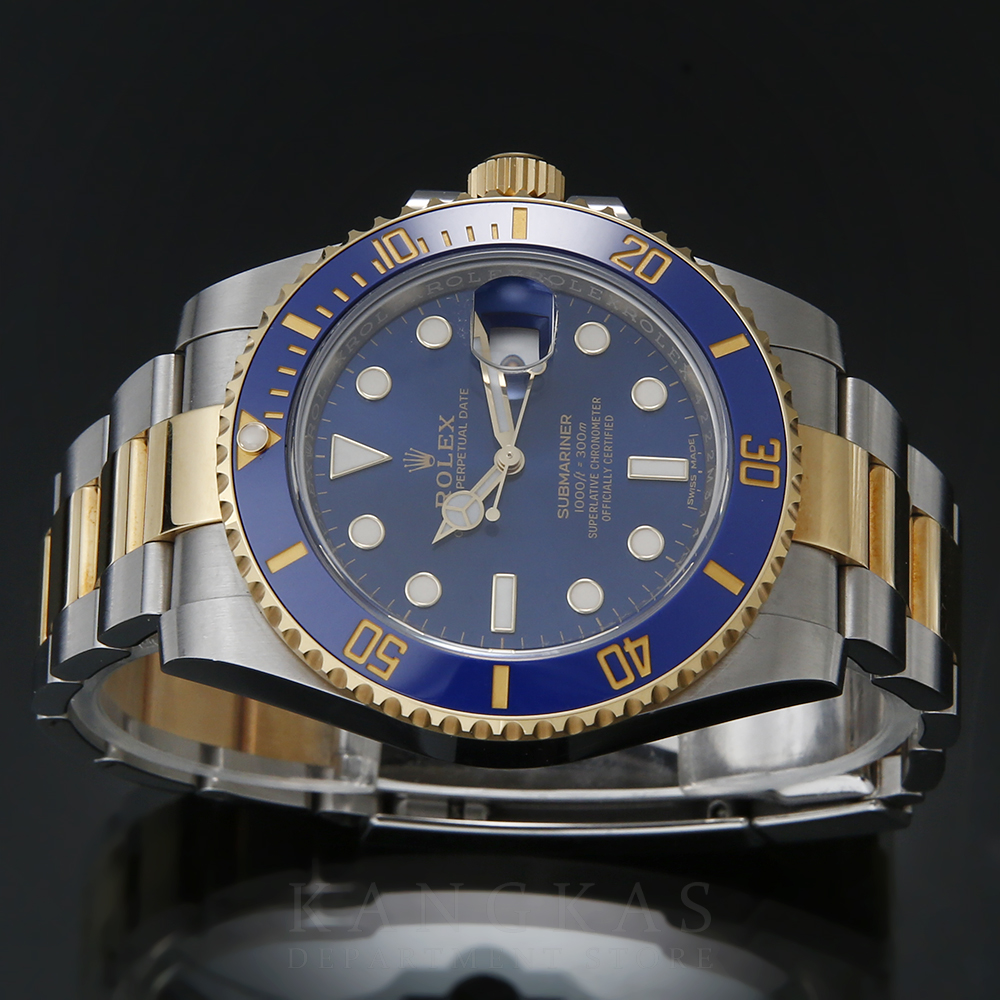 ROLEX(USED)로렉스 서브마리너 콤비 청판 116613LB