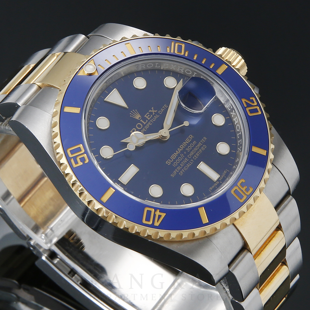 ROLEX(USED)로렉스 서브마리너 콤비 청판 116613LB
